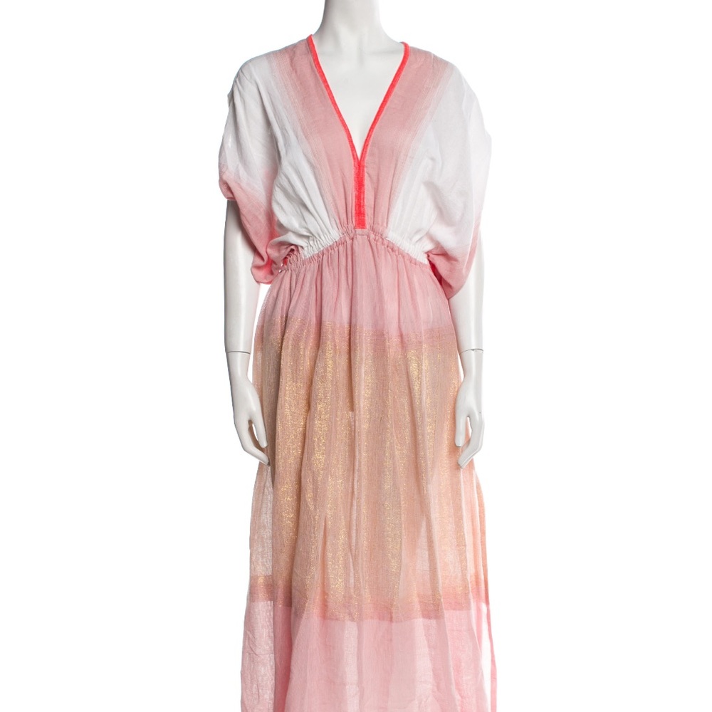 Lemlem v neck long dress